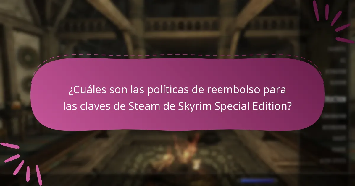 ¿Qué plataformas ofrecen claves de Steam para Skyrim Special Edition?